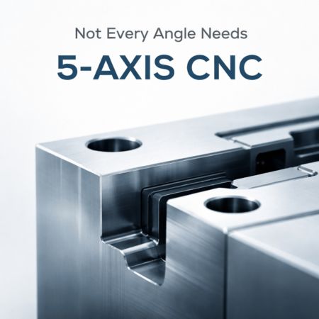 No todos los &aacute;ngulos necesitan CNC de 5 ejes | Juicio de ingenier&iacute;a en el mecanizado de moldes