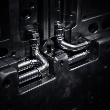 Cooling Systems Lock Stress in Automotive Lighting Molds